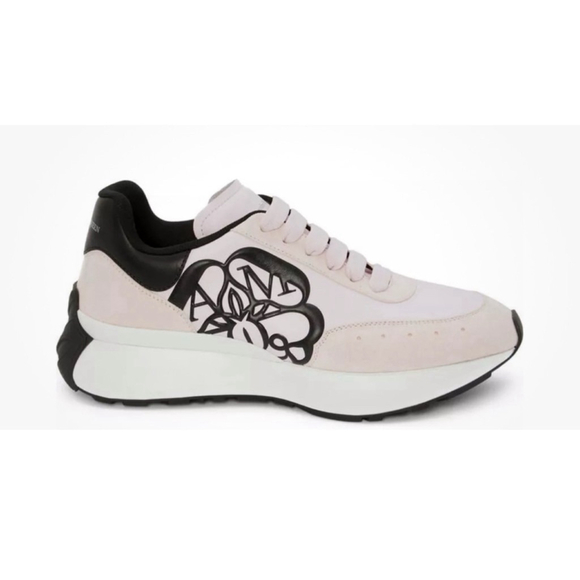 Alexander McQueen Shoes - New Alexander McQueen Seal Sprint Sneakers Pink Black 42/11